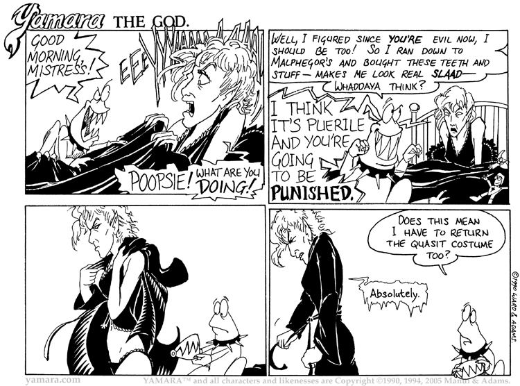 Yamara The God, Part 2: Evil Disdains Cosplay Yamara The God, Part 2: Evil Disdains Cosplay