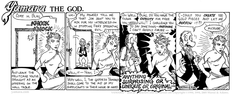 Yamara The God, Part 3: Blag Yamara The God, Part 3: Blag