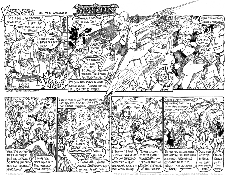 Hard Fun 2: Arcalula– Space Danger Cyborg Halfling!